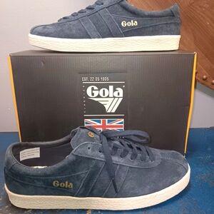 Gola Blue Suede Sneakers